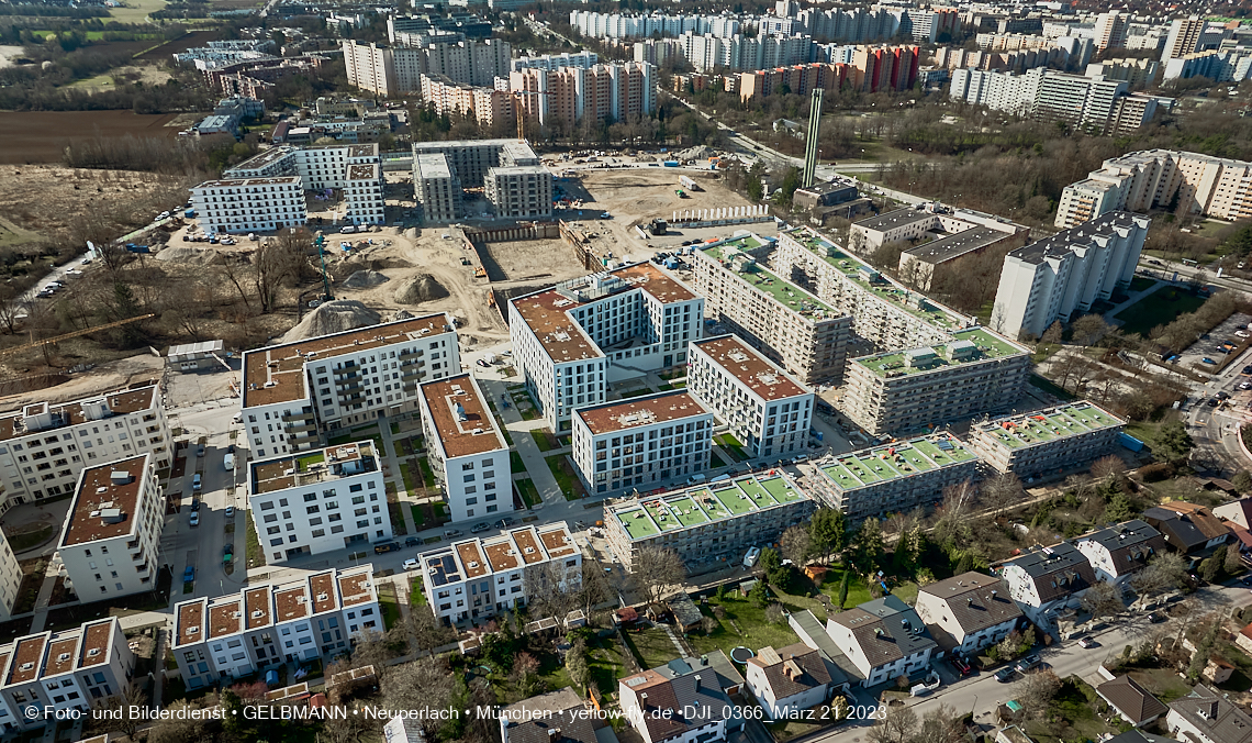 22.03.2023 - Baustele und Wohnanlage Alexisquartier